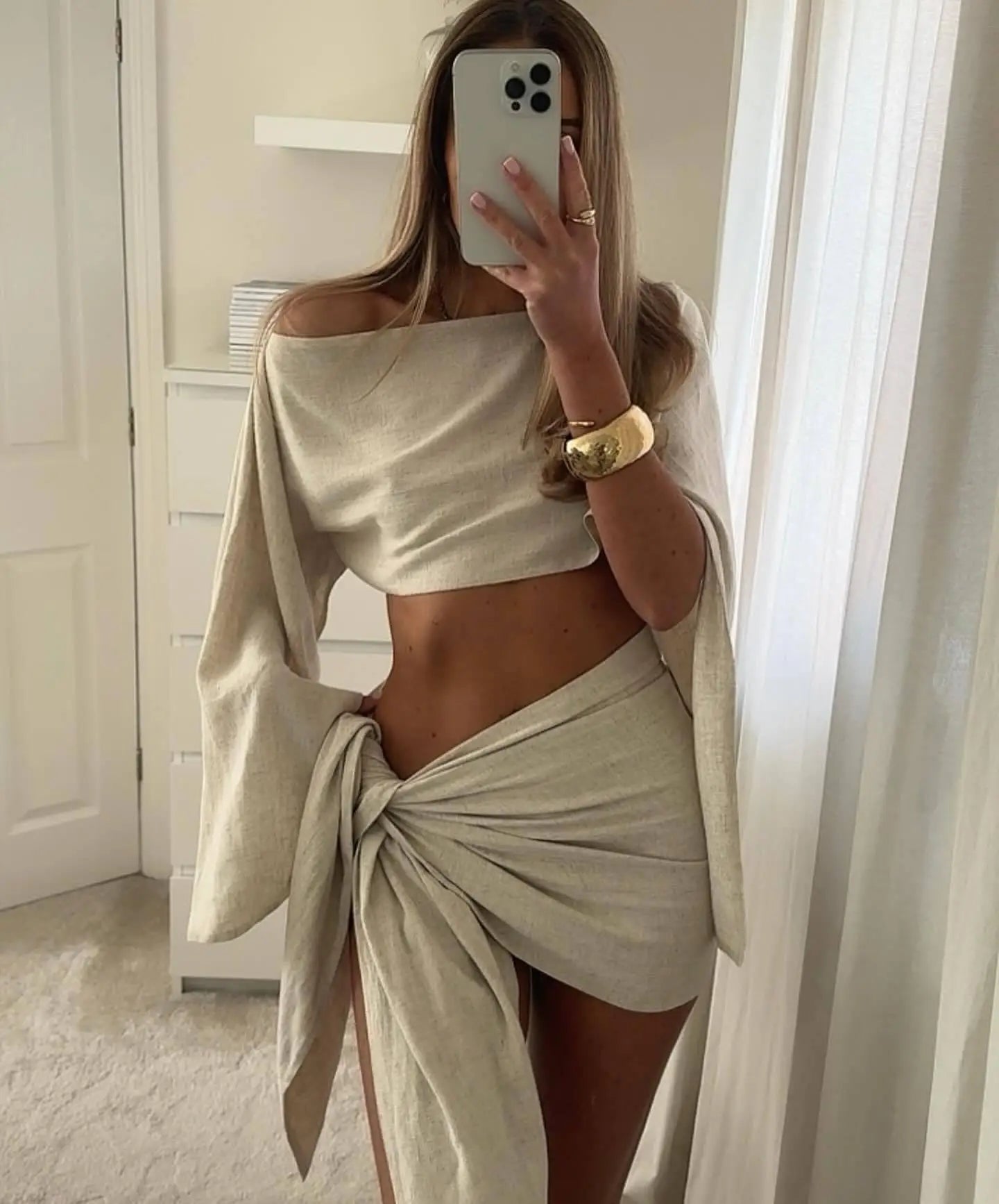 Solea dune veil sarong set