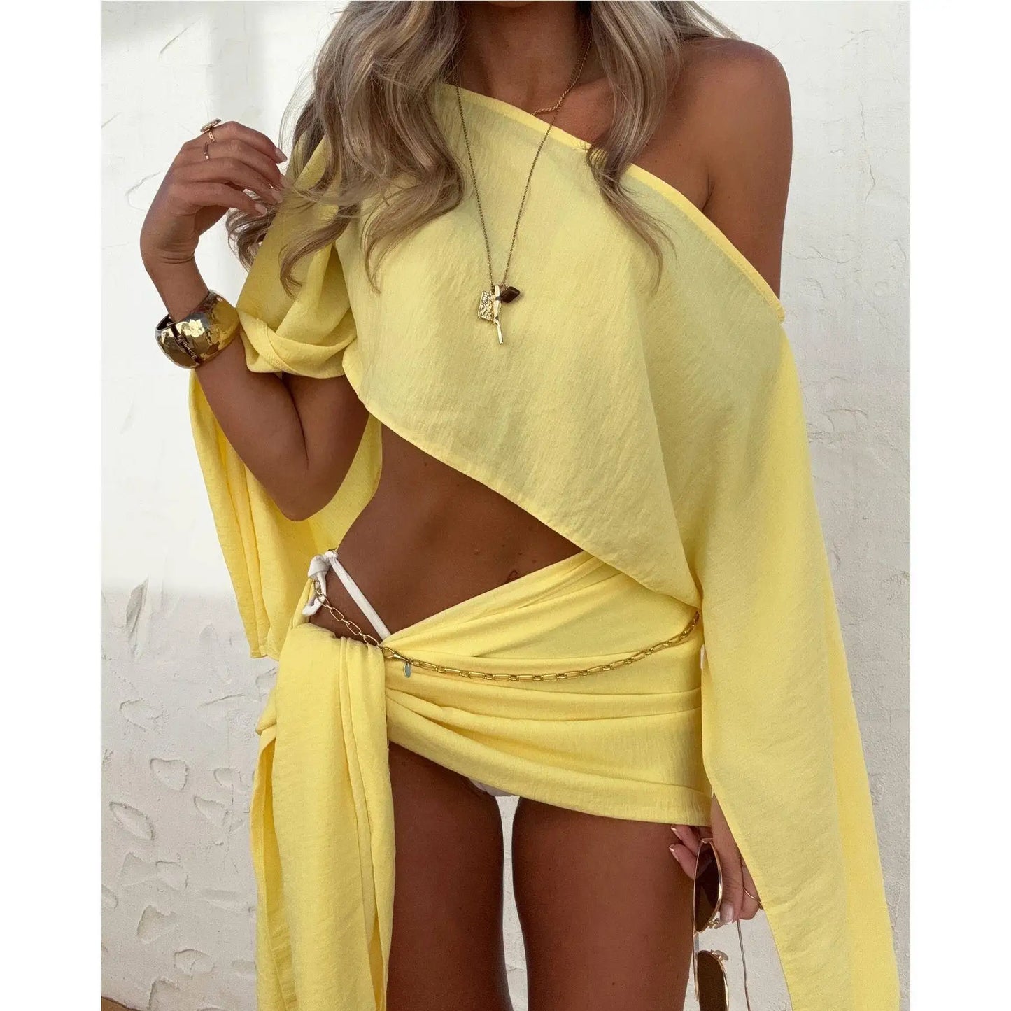 Solea dune veil sarong set